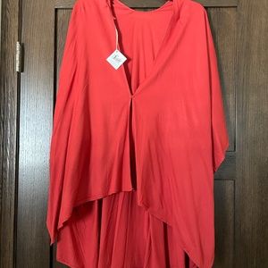 Sseko Designs Multiway Shawl in Tiger Lily